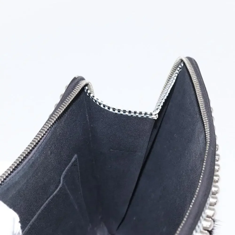 Fendi Leather Karlito Clutch Bag Black